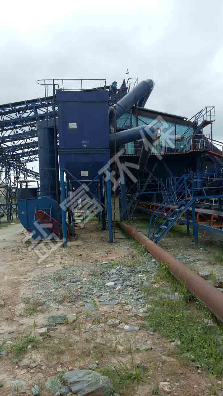 Dust removal project of sand gravel production line in Zong Gru hydropower station, Nigeria